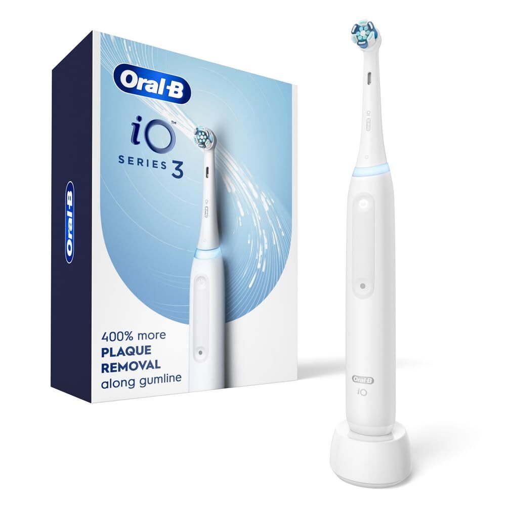 Oral B iO Electric Toothbrush 1 Week Healthier Gums 3 Cleaning Modes