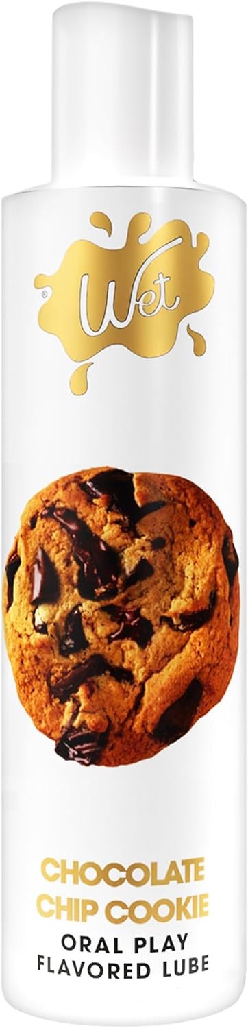 Wet Chocolate Chip Cookie Flavored Personal Lube 3oz Sugar Free Formula