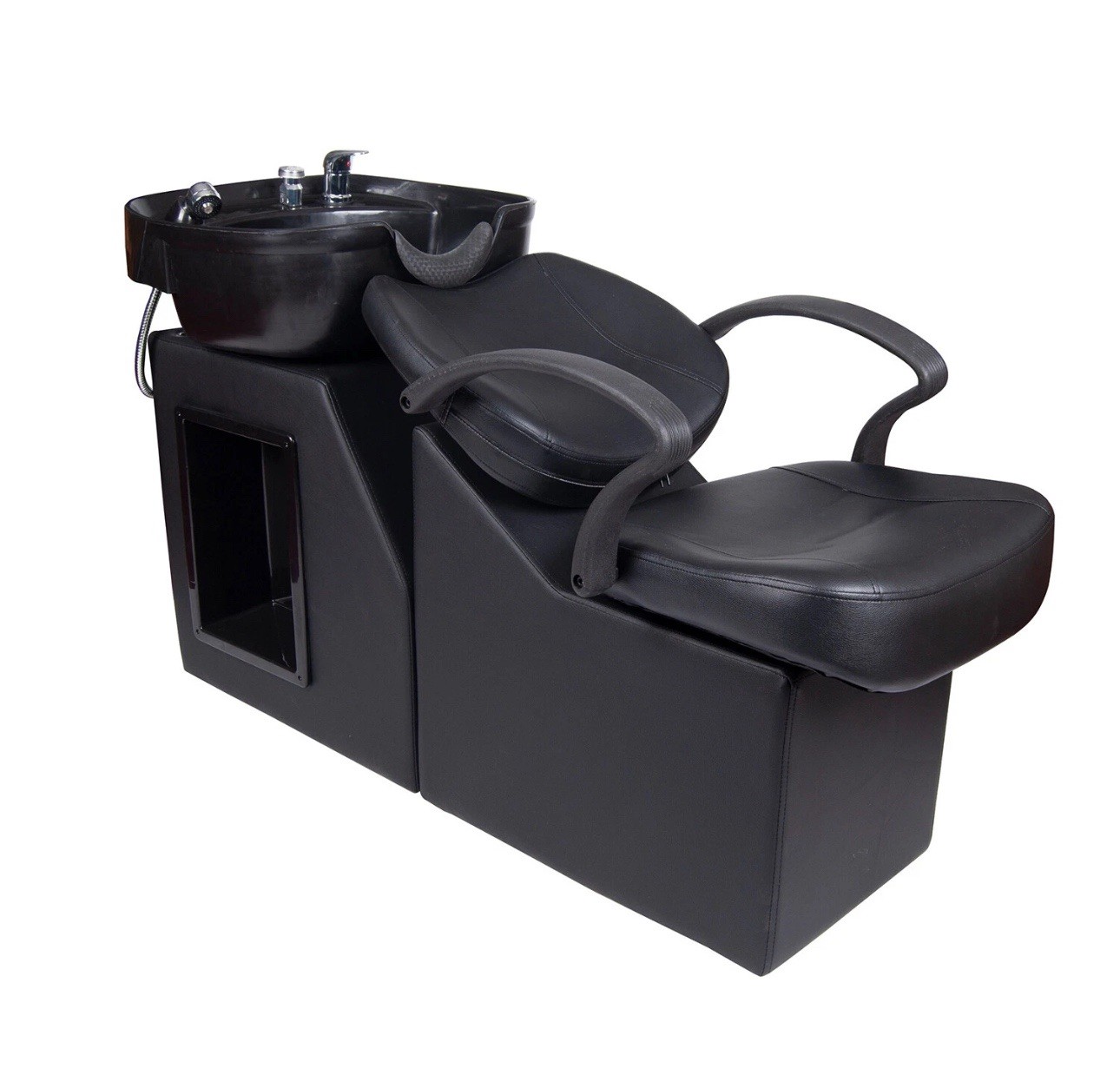 Backwash Barber Shampoo Chair Bowl Sink Unit Station Spa Salon Beauty Equipment