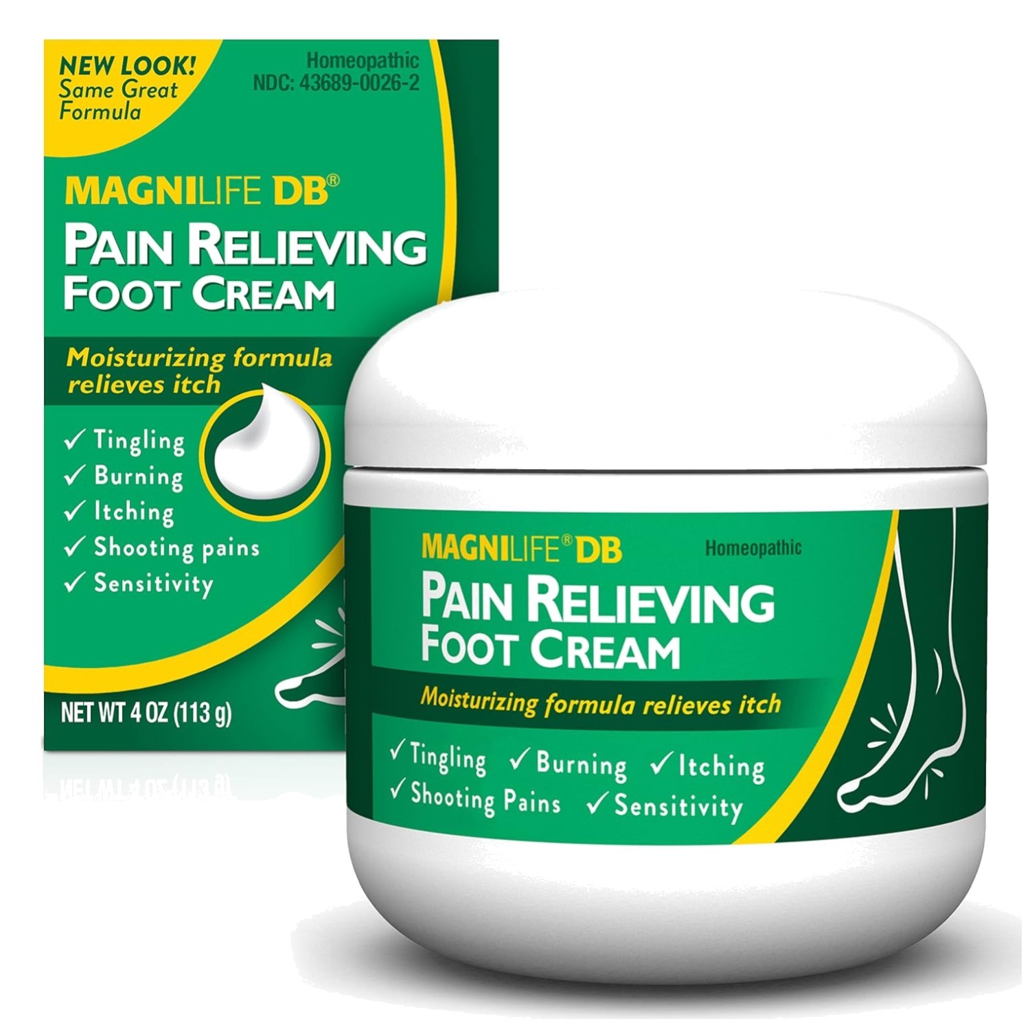 Intense Foot Cream for Burning & Tingling Relief