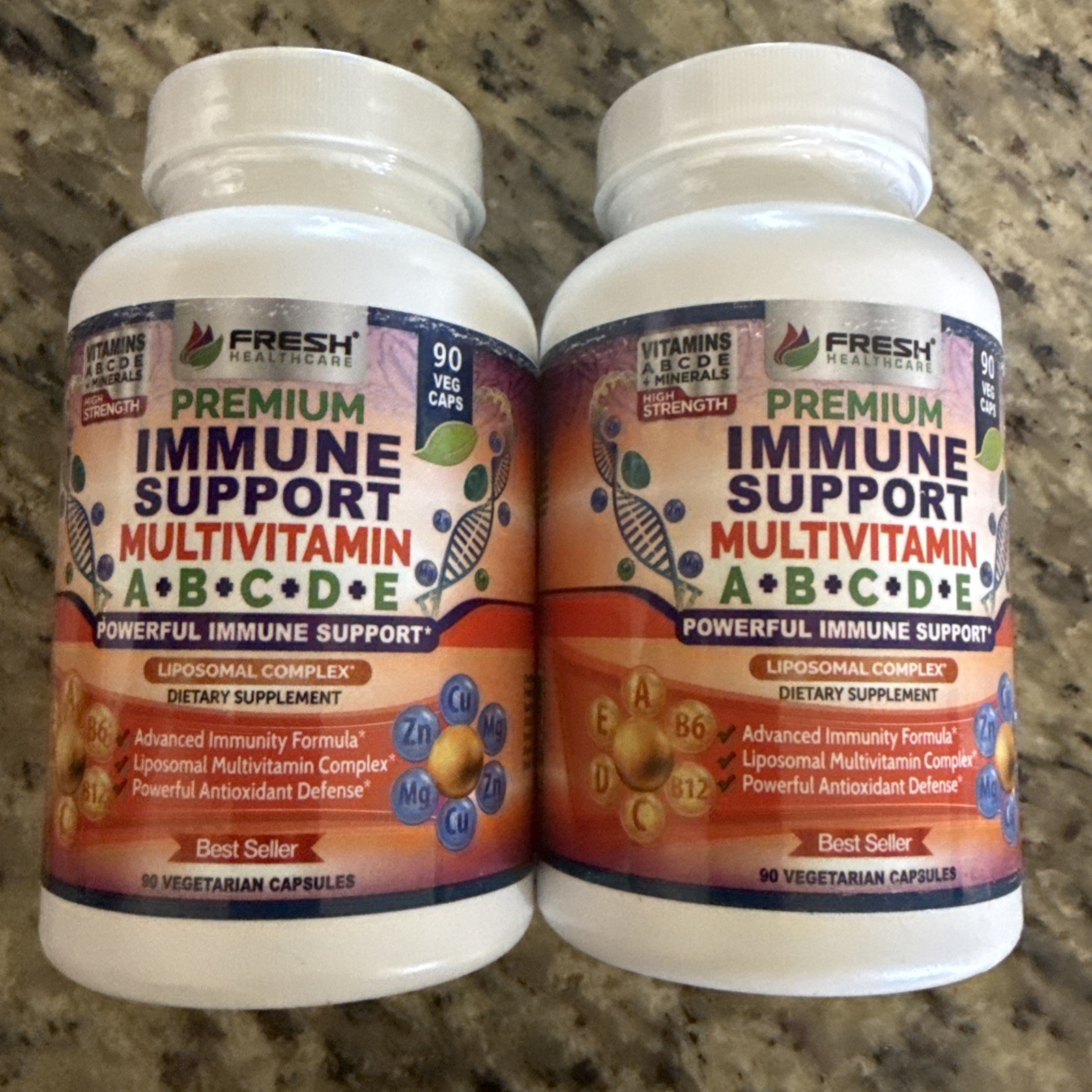 Fresh Healthcare – IMMUNE SUPPORT – Multivitamin A/B/C/D/E Liposomal *2 pack*