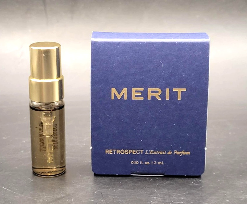 MERIT L’EXTRAIT DE PARFUM SAMPLE SPRAY MINI TRAVEL SIZE 0.1 FL OZ/3ML NIB