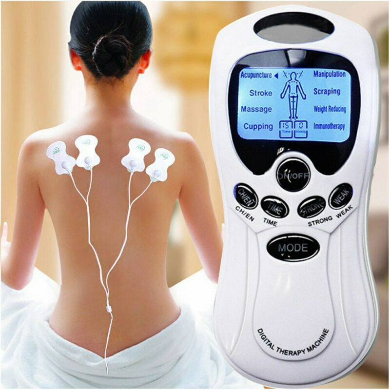 Digital Tens Unit Machine Pulse Massager Muscle Stimulator Therapy Pain Relief