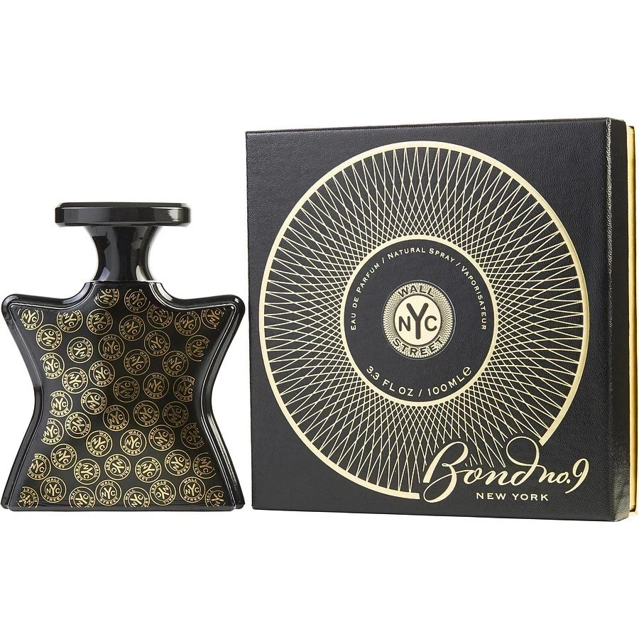 BOND No 9 NYC WALL STREET Eau De Parfum Spray UNISEX 3.3 Oz / 100 ml BRAND NEW!