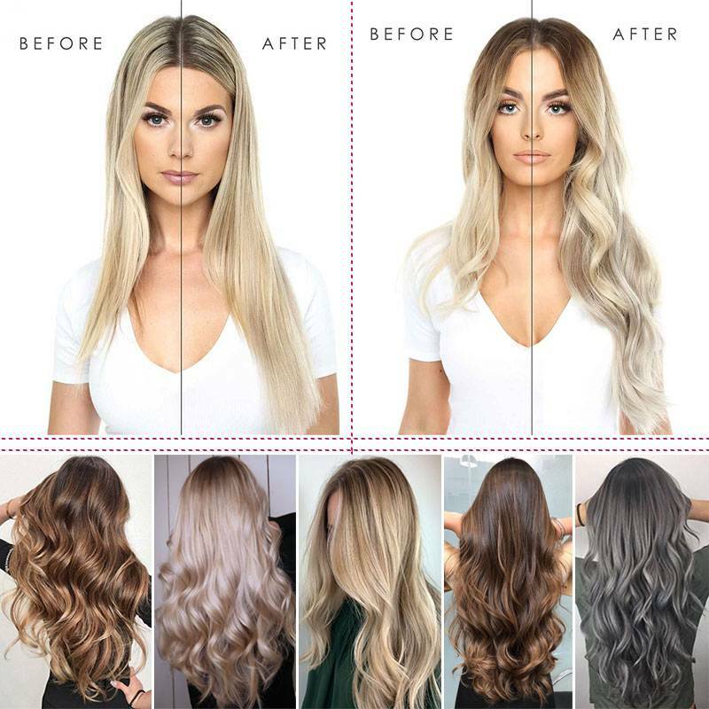Thick Full Head Clip in 8 Pieces 18 Clips Hair Extensions As Human Long Straight