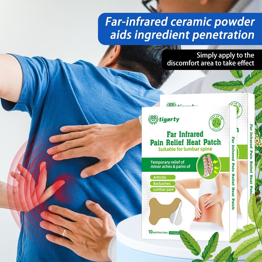 LOWER BACK PAIN RELIEF? HERBAL LUMBAR SPINE WAIST PATCH 1-50pc Targeted Soothing