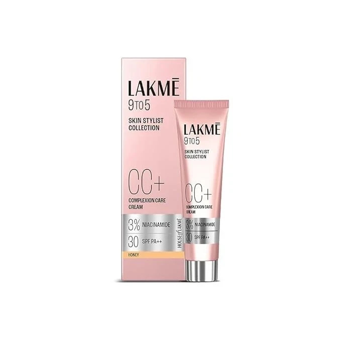 Lakme 9 to 5 CC Complexion Care Cream Honey Shade SPF 30 PA++ (30 Gram)