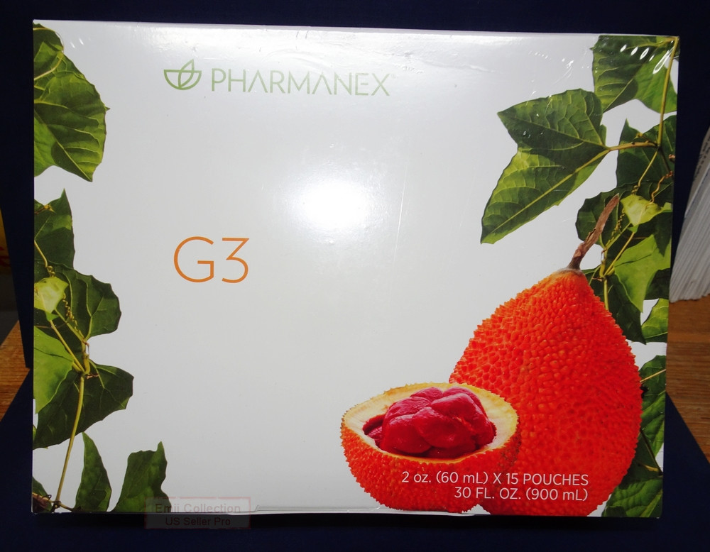 Nu Skin Nuskin Pharmanex Gac G3 Juice Single Serving Pouch 15 Pack Sealed Box