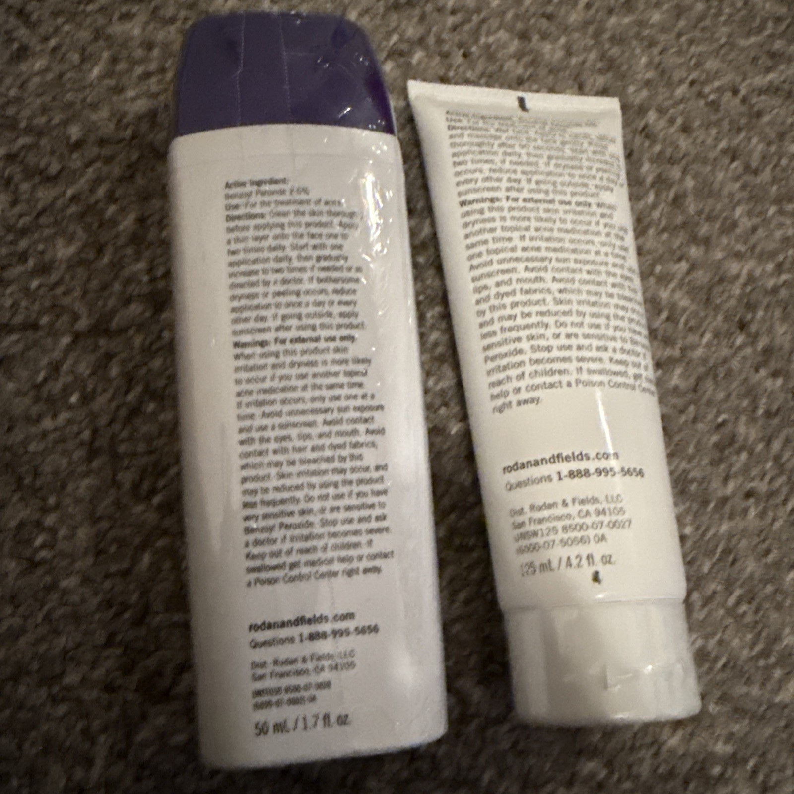 Rodan + Fields Spotless Acne Clearing Treatment Step 1 & 2 Exp 07/2025 ~ Sealed