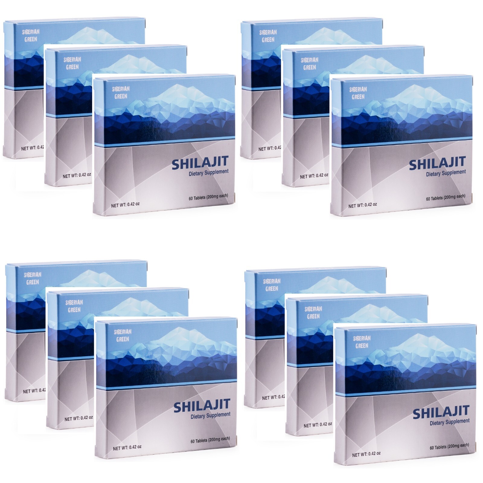 720 (12×60 Pack) Altaic Pure Shilajit “MUMIJO” Dry Drops Mumio Mumiyo Resin