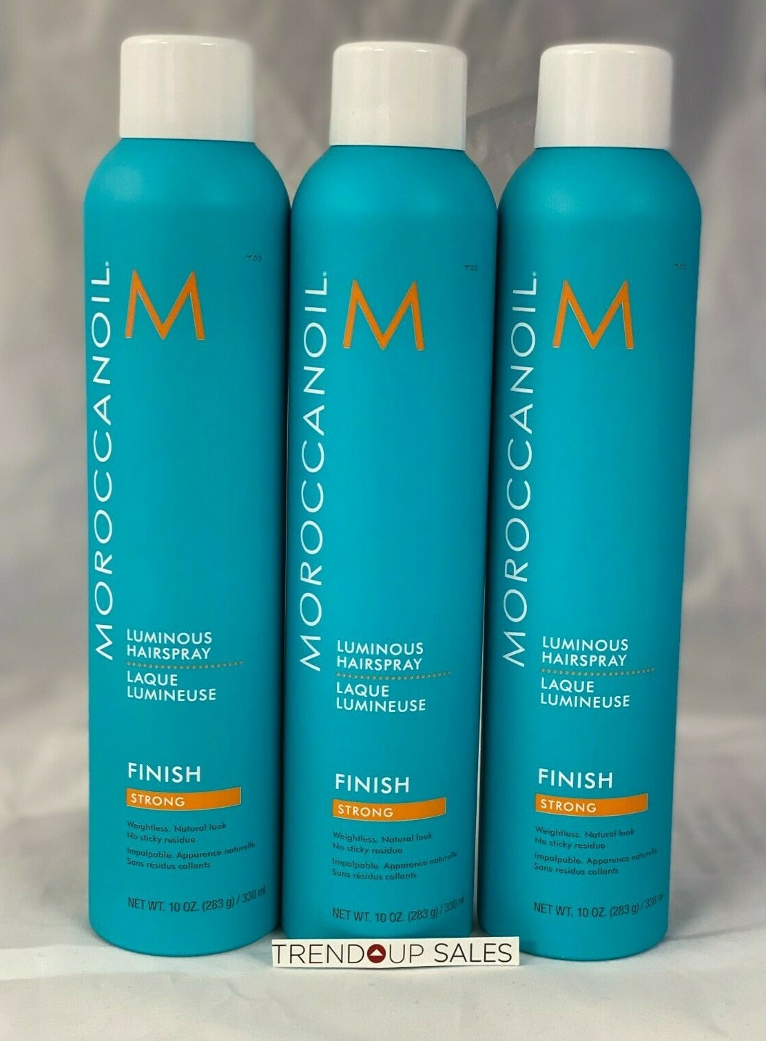 MoroccanOil Luminous Hairspray STRONG Hold 10 oz – PACK OF 3 GUARANTEED!