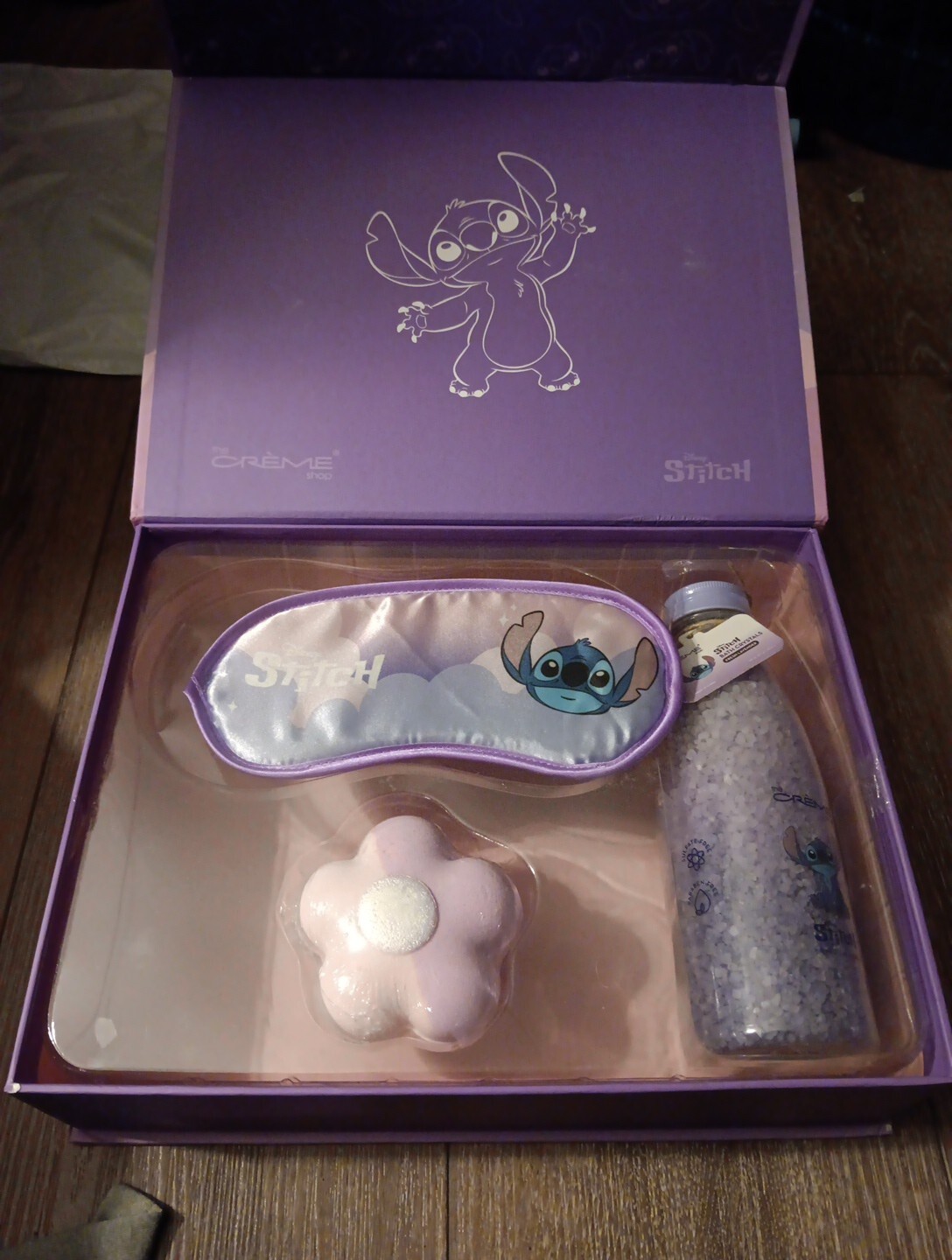 The Creme Shop Disney Stitch Purple Fantasy Spa Set