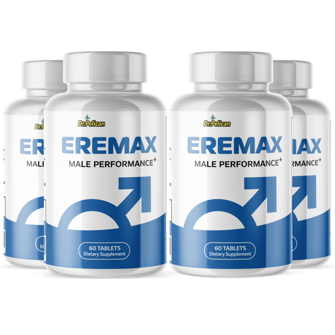 Eremax – Men’s Health & Performance- 4 Bottles – 240 Tablets