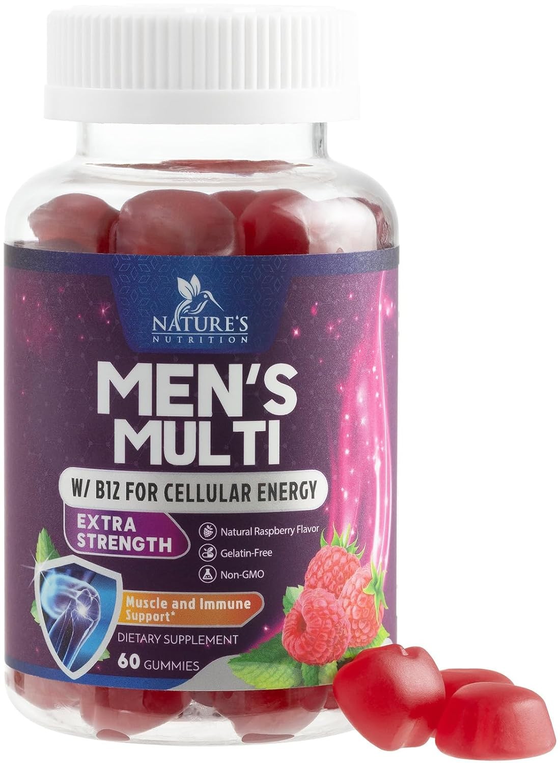 Complete Daily Men’s Multivitamin Gummies with Vitamin D
