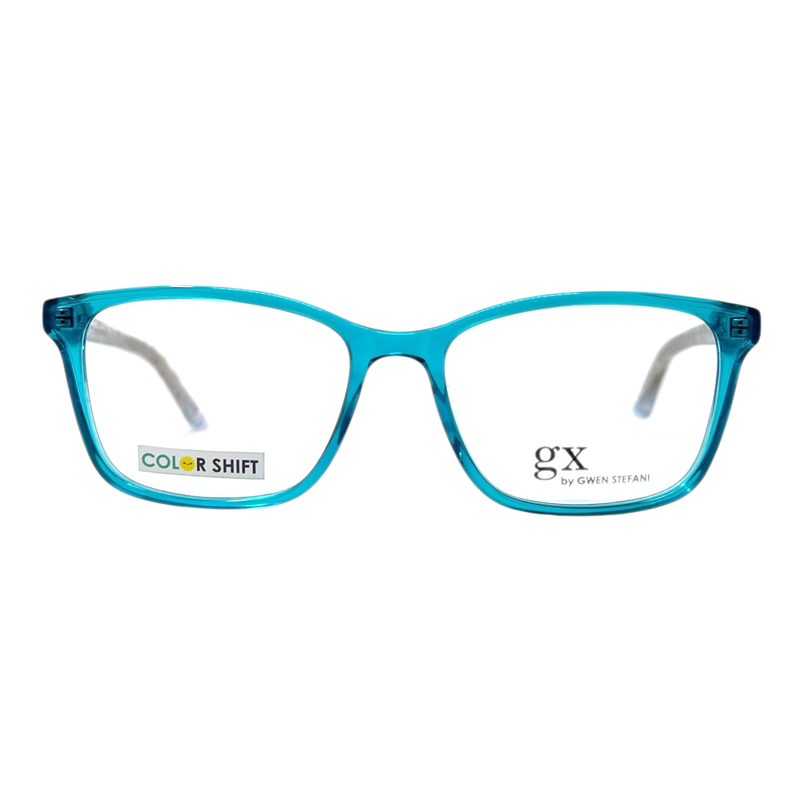 AUTHENTIC & NEW – GWEN STEFANI – GX832 TEA 51/16/135 – CRYSTAL TEAL EYEGLASSES