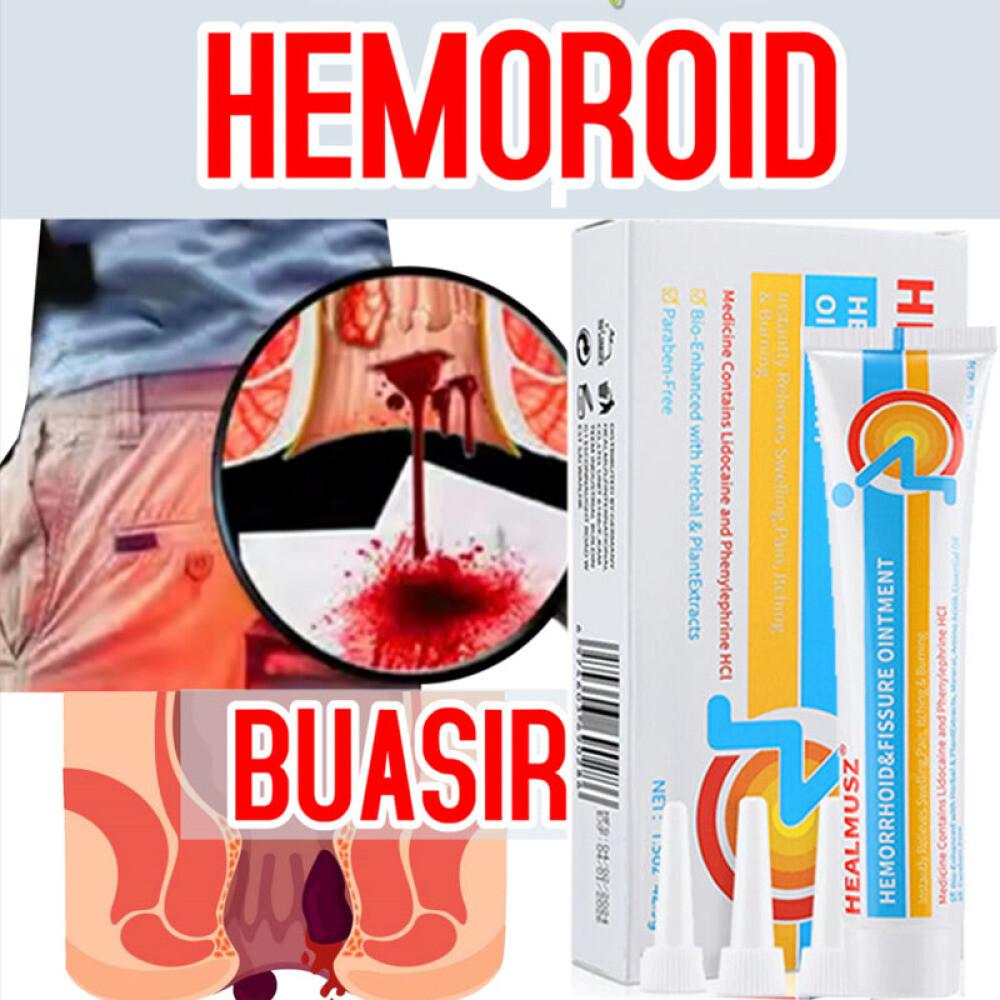 3/5PCS Hemorrhoids Remove Ointment Herbal Cream Relief Piles Pain Reduce Itching