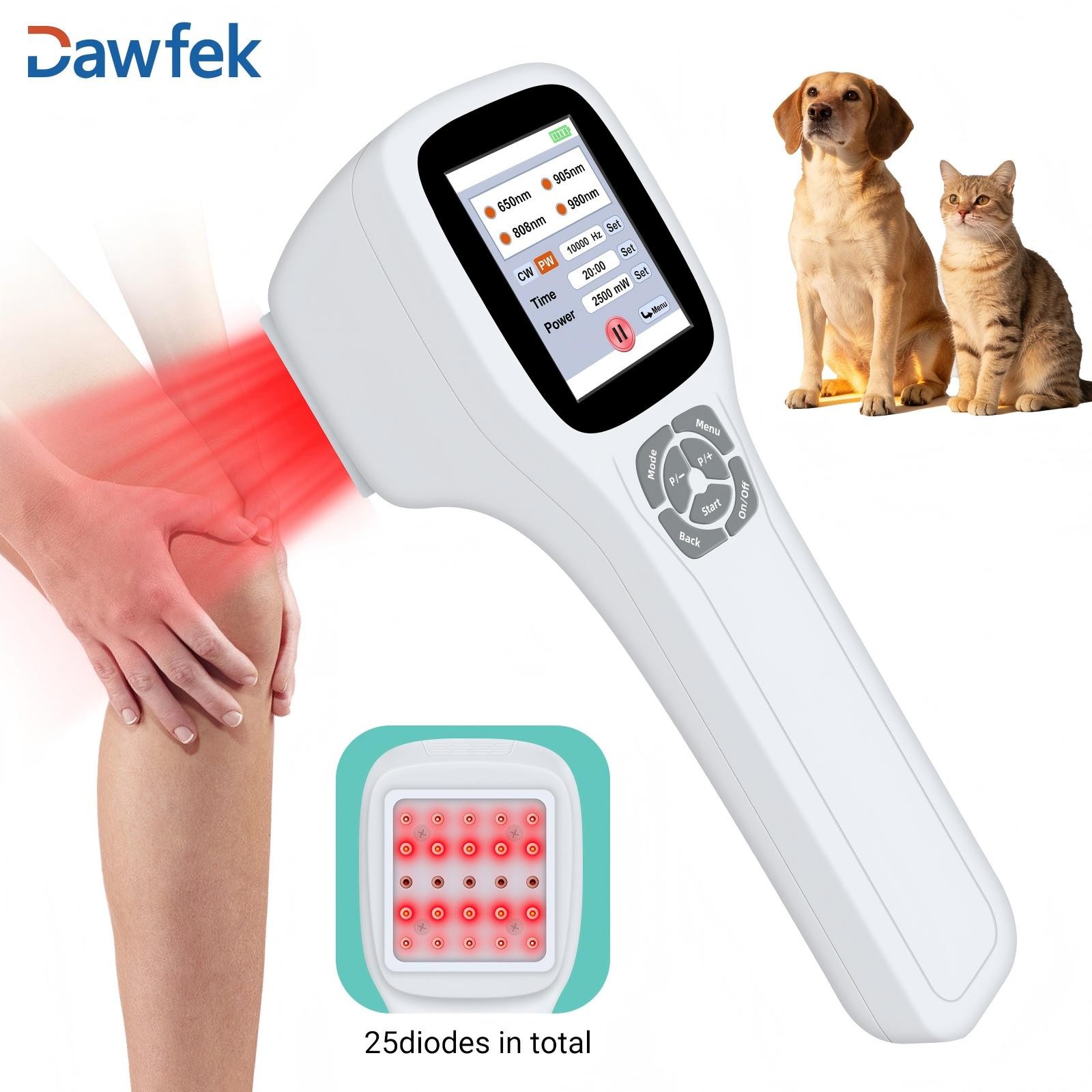 650nm 808nm 905nm 980nm Cold Laser Treatment for Muscle Joint Body Pain Relief