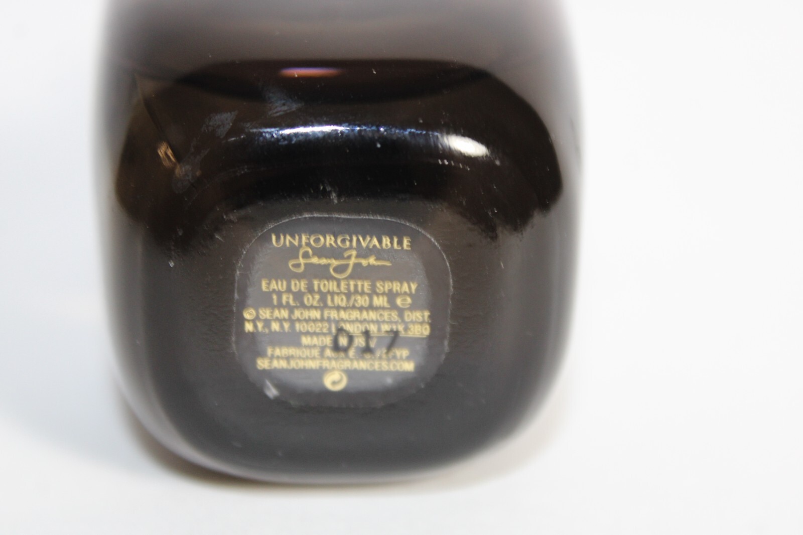Sean John UNFORGIVABLE men cologne 30ml discontinued 1 fl oz edt spray