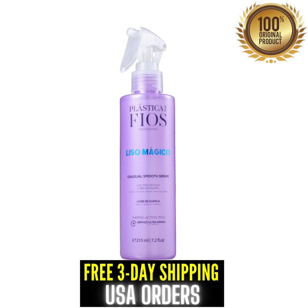 Cadiveu Plastica Dos Fios Liso Magico Gradual Smooth Serum 215ml/7.27 fl.oz
