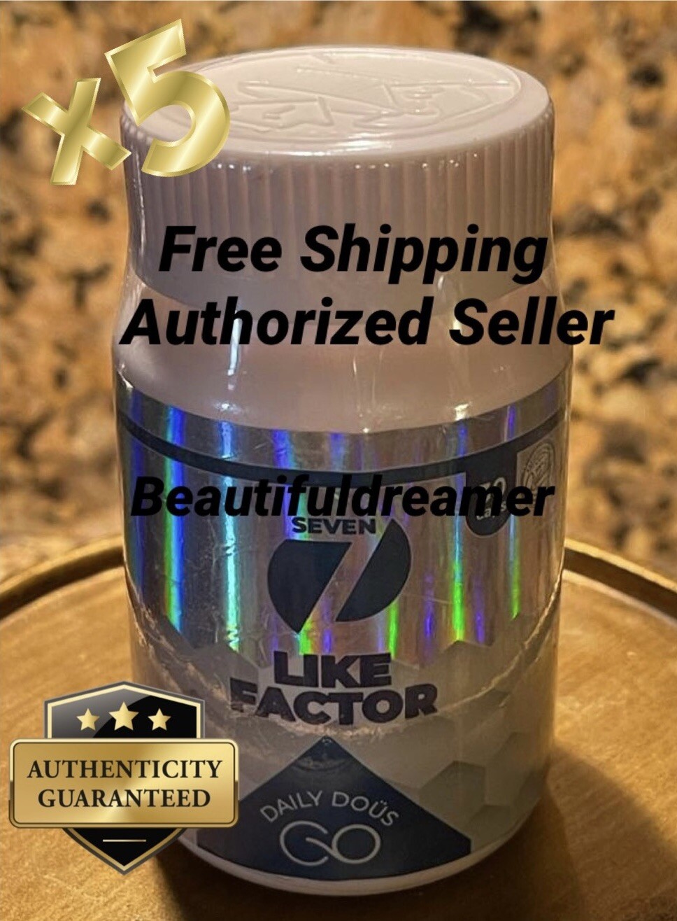 5 Bottles ***Seven Like Factor Pills *** Brand New and Sealed *** by Skinny 365
