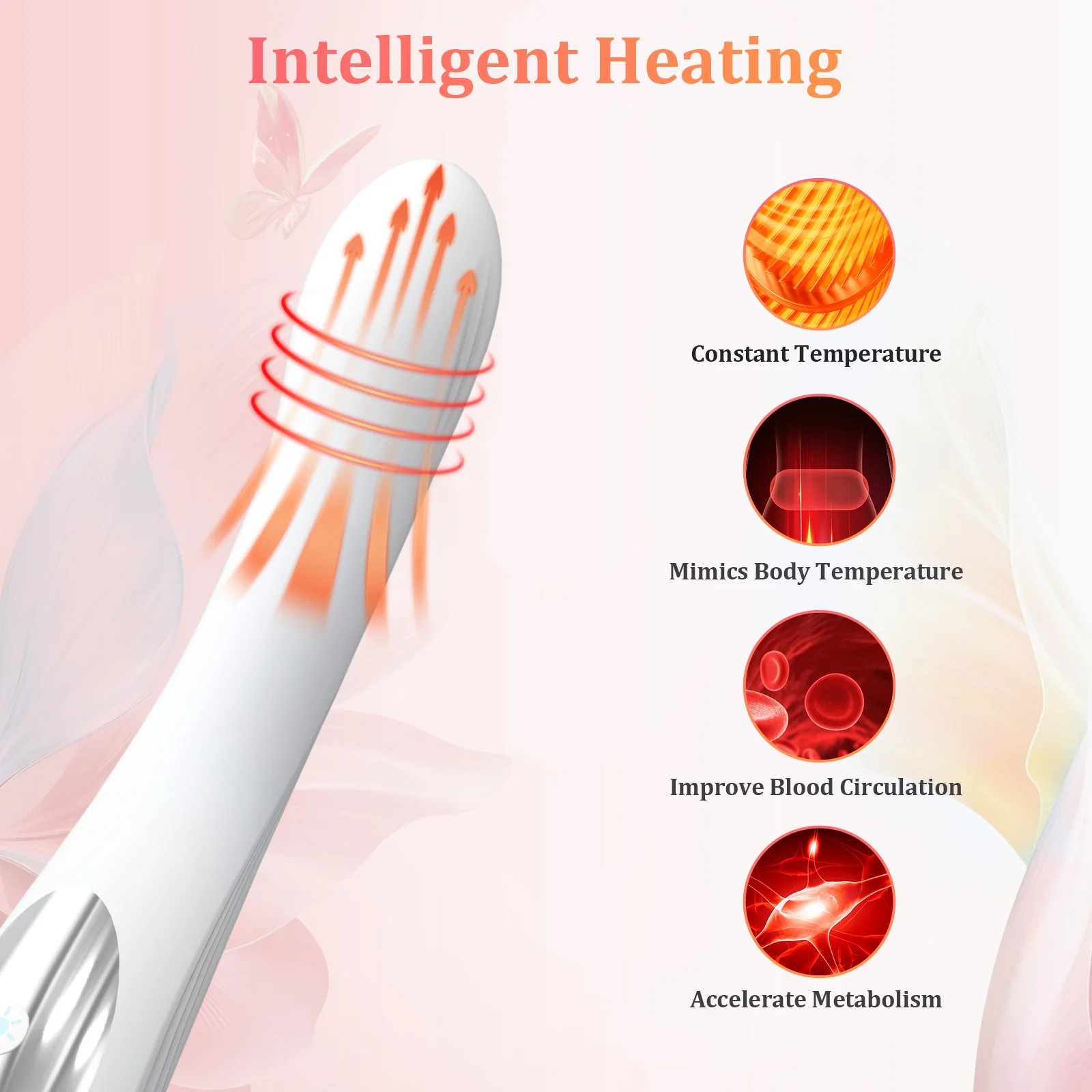 Red&Yellow&Blue Light Therapy Device with 8 Mode Female Light Therapy Device