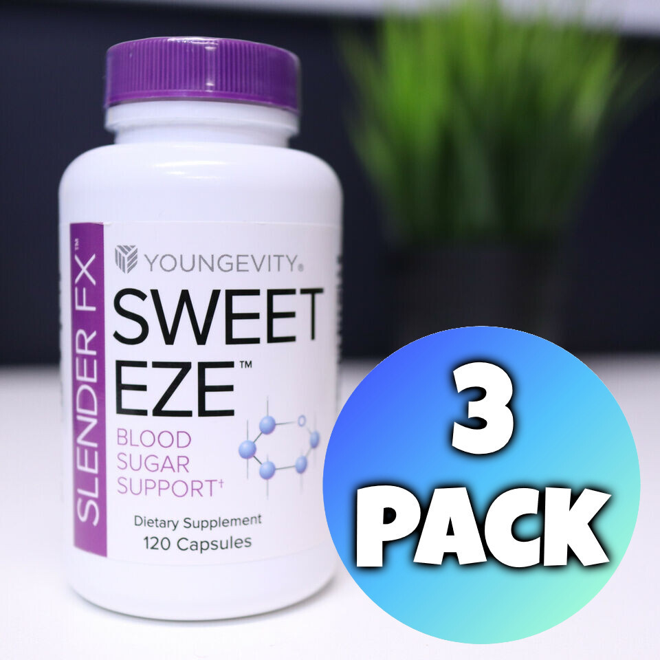 Youngevity Dr. Wallach Slender FX™ Sweet Eze™ 120 capsule ( 3 Pack)
