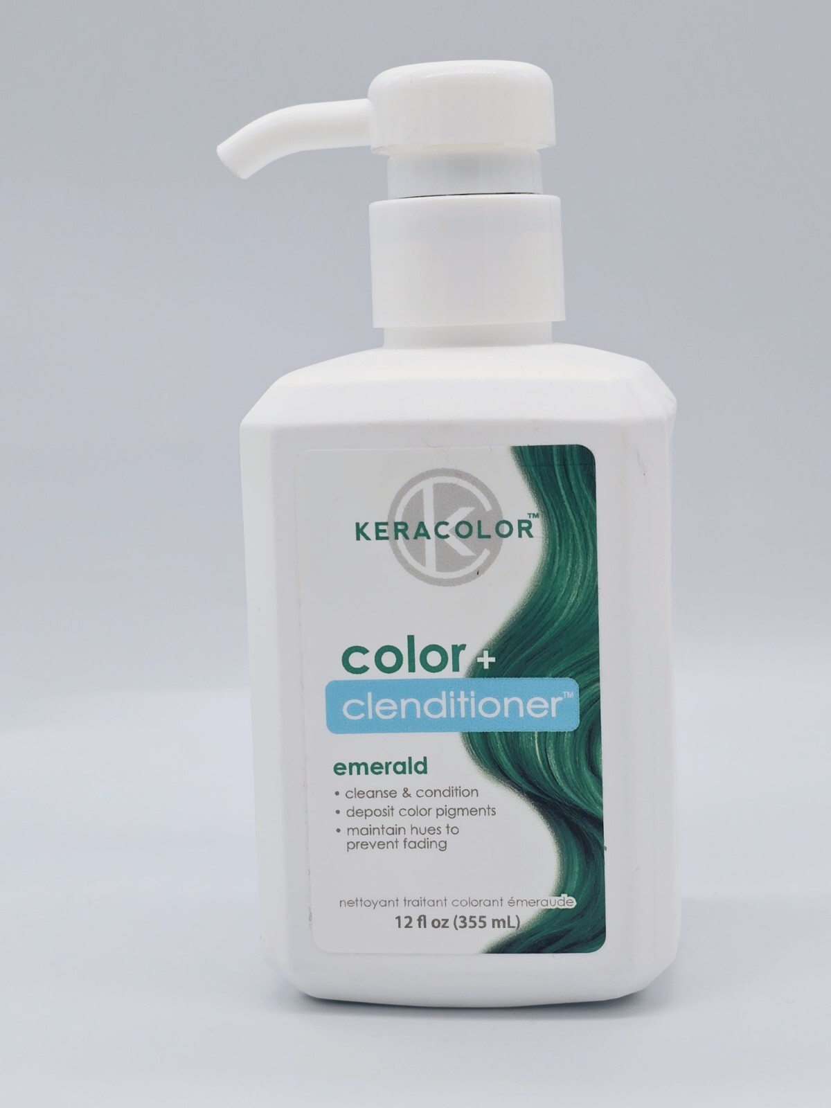 KERACOLOR color+clenditioner (EMERALD) 12 oz.