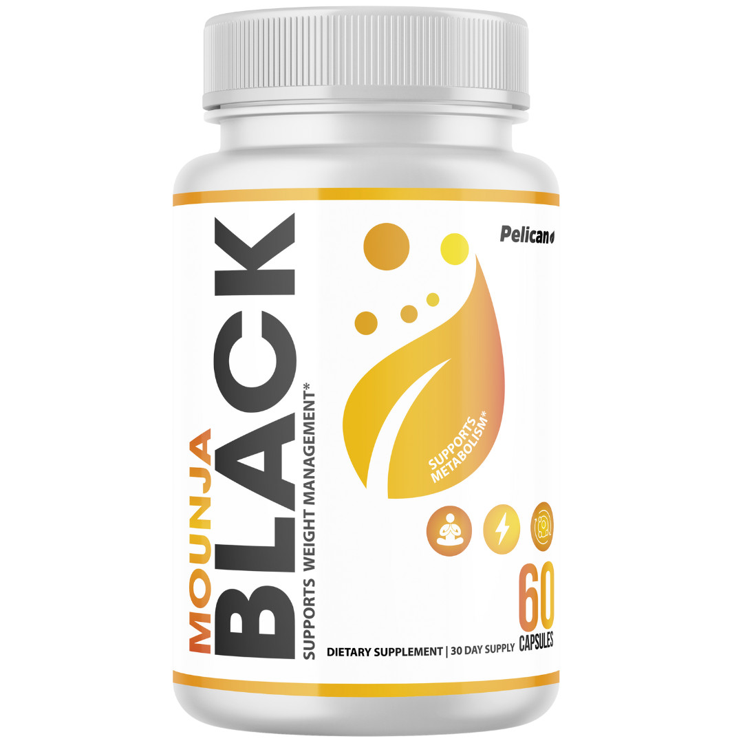 Mounja Black- Keto & Weight Support- 60 Capsules