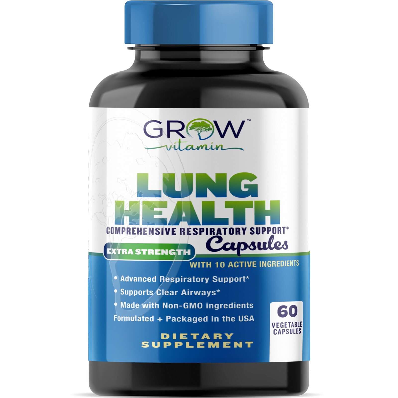 White Lung – Lung Cleanse & Detox.Support Clear Lungs a Healthy Lungs Supplement