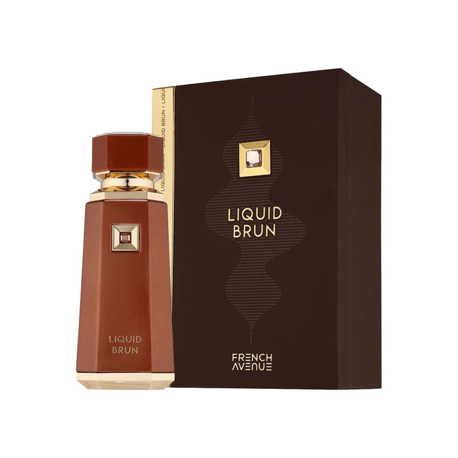 French Avenue Liquid Brun EDP Spray for Men 3.4 oz 100ml New Sealed
