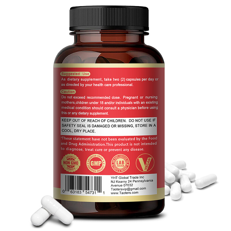 Maca Root Capsules 8050mg |60/120 Pills | Red, Yellow,Black Maca Supplements USA