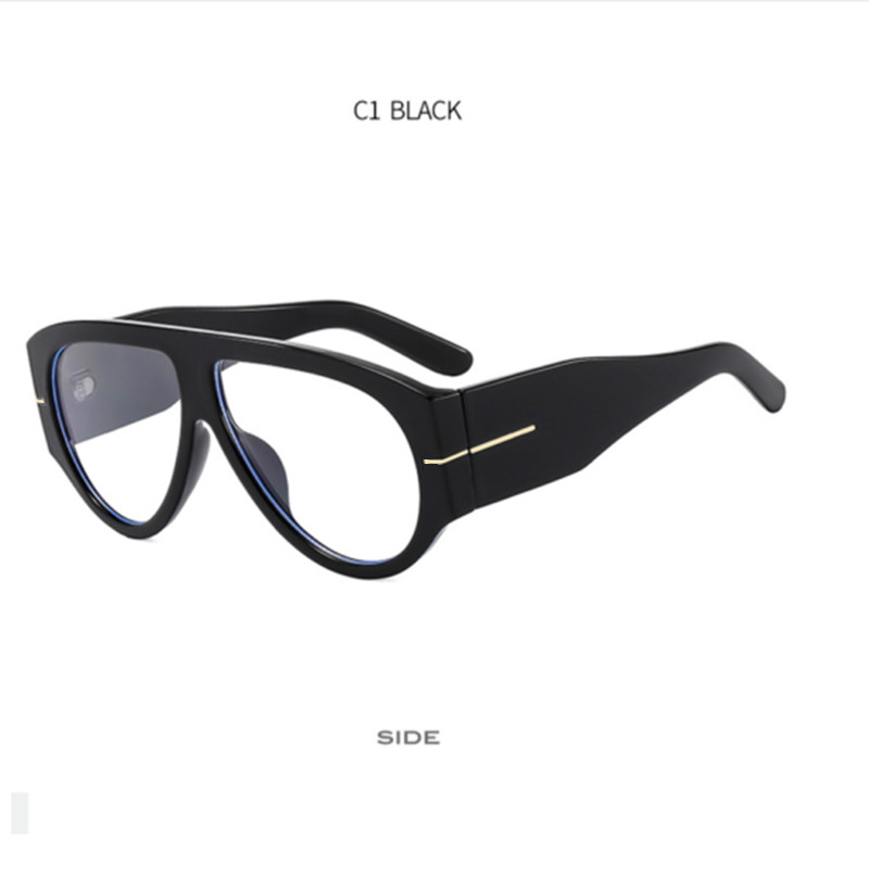 Blue Light Blocking Reading Glasses Men Women Oval Large Frame Fashion Glasses