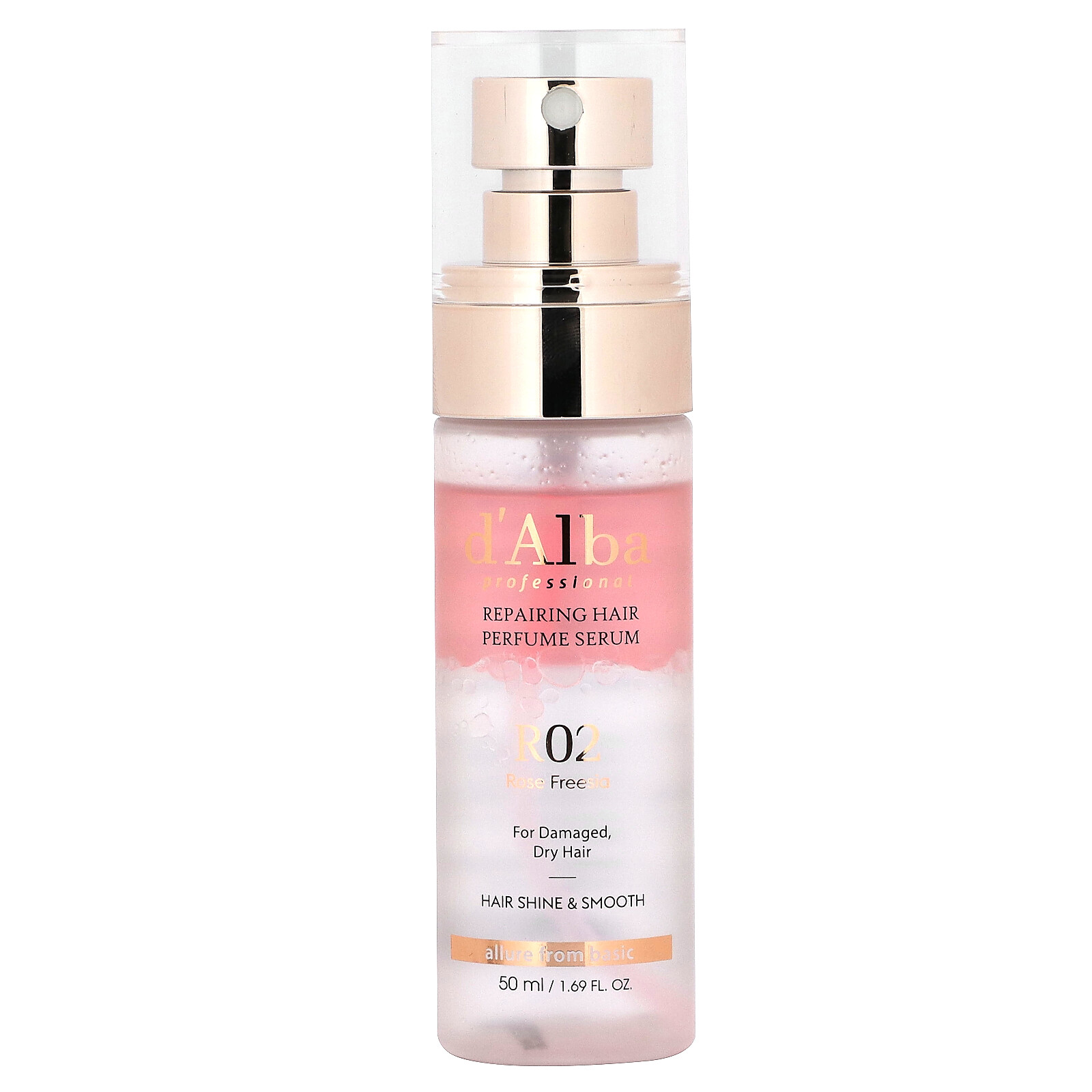 Professional, Repairing Hair Perfume Serum, R02 Rose Freesia , 1.69 fl oz (50