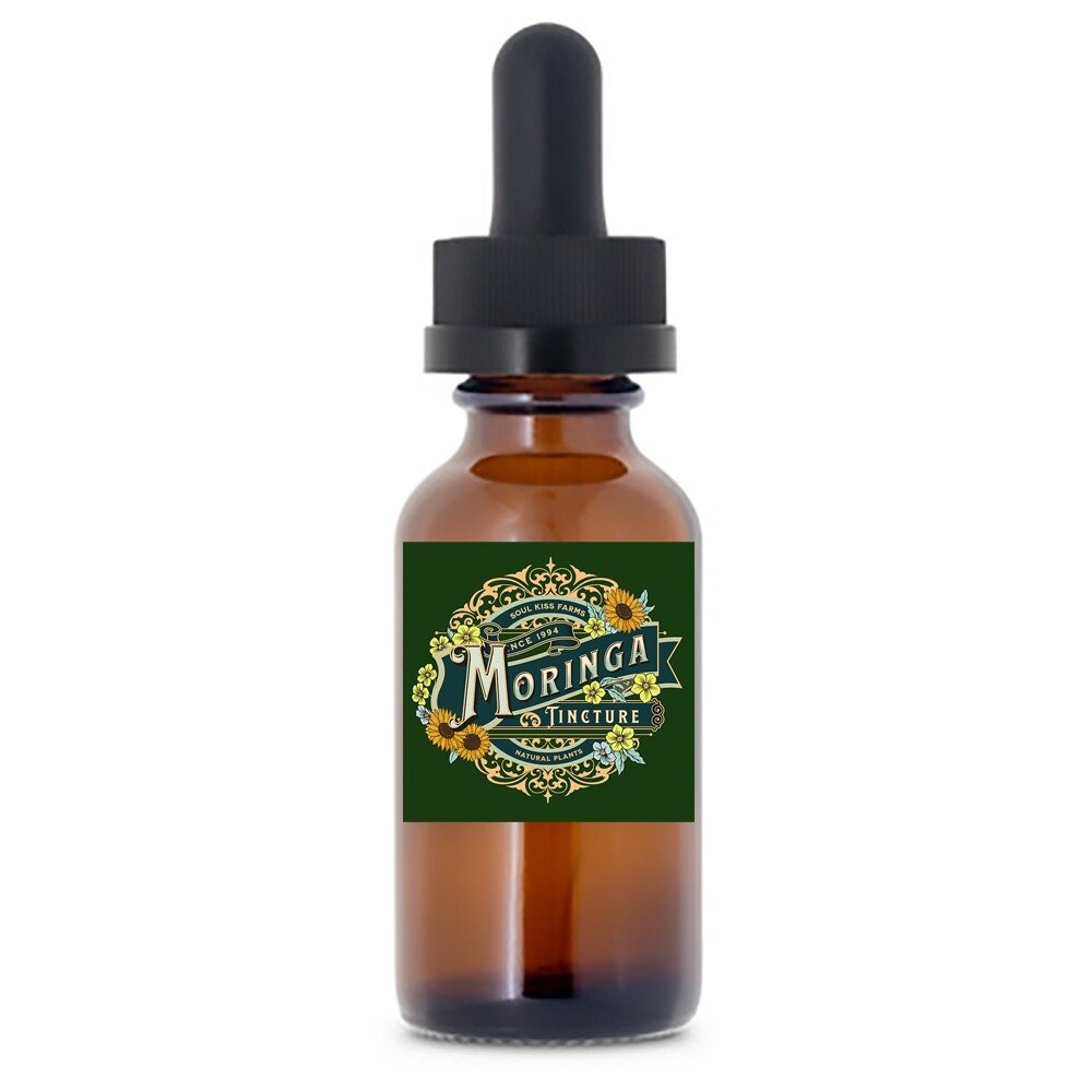 Moringa Extract Tincture (Moringa Oleifera) Liquid Moringa Apothecary Herbal USA