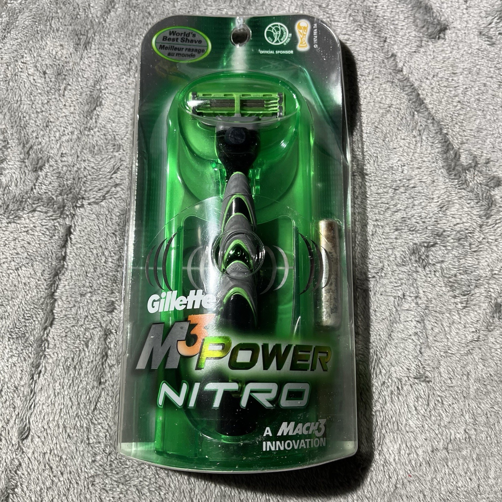 Gillette M3 Power NITRO Razor Mach3 ORIGINAL VINTAGE NEW SEALED SUPER RARE!