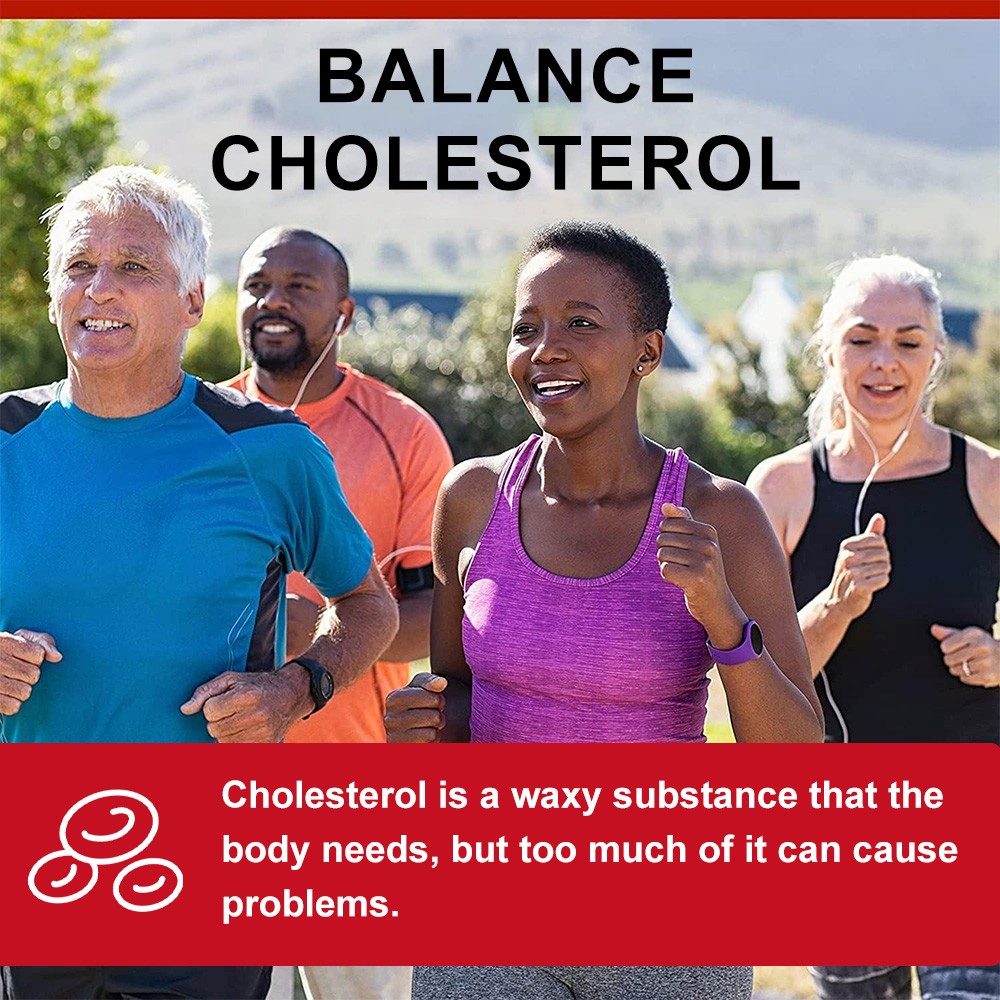 Lower Cholesterol Support Ahealthy Heart Balances Blood Circulation Softgels