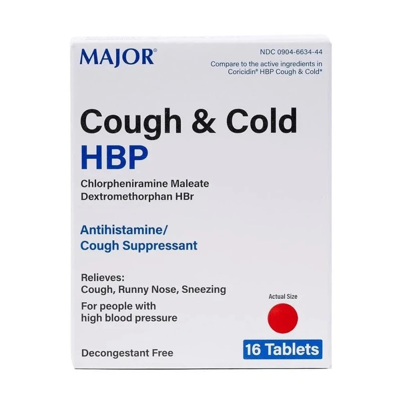 COUGH & COLD HIGH BLOOD PRESSURE HBP TAB 16