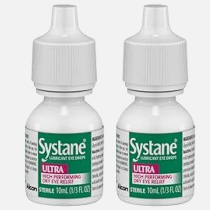 Lubricant Alcon 2-10ml Bottles Eye Drops SYSTANE ULTRA