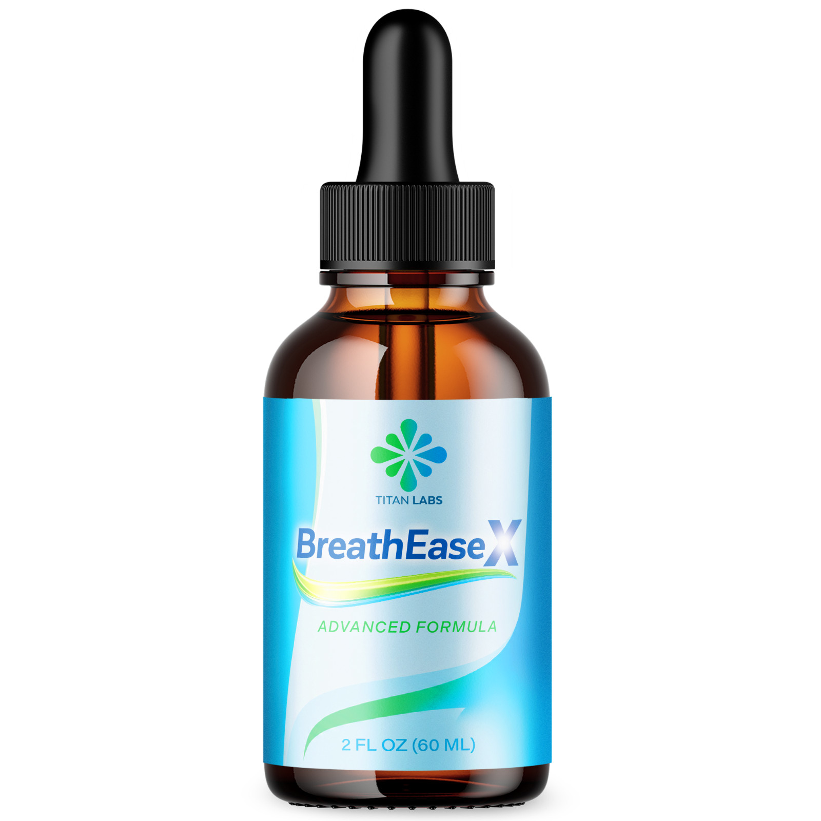 (1 Pack) BreathEaseX Drops Advanced Lungs Support Breath EaseX 30 Servings