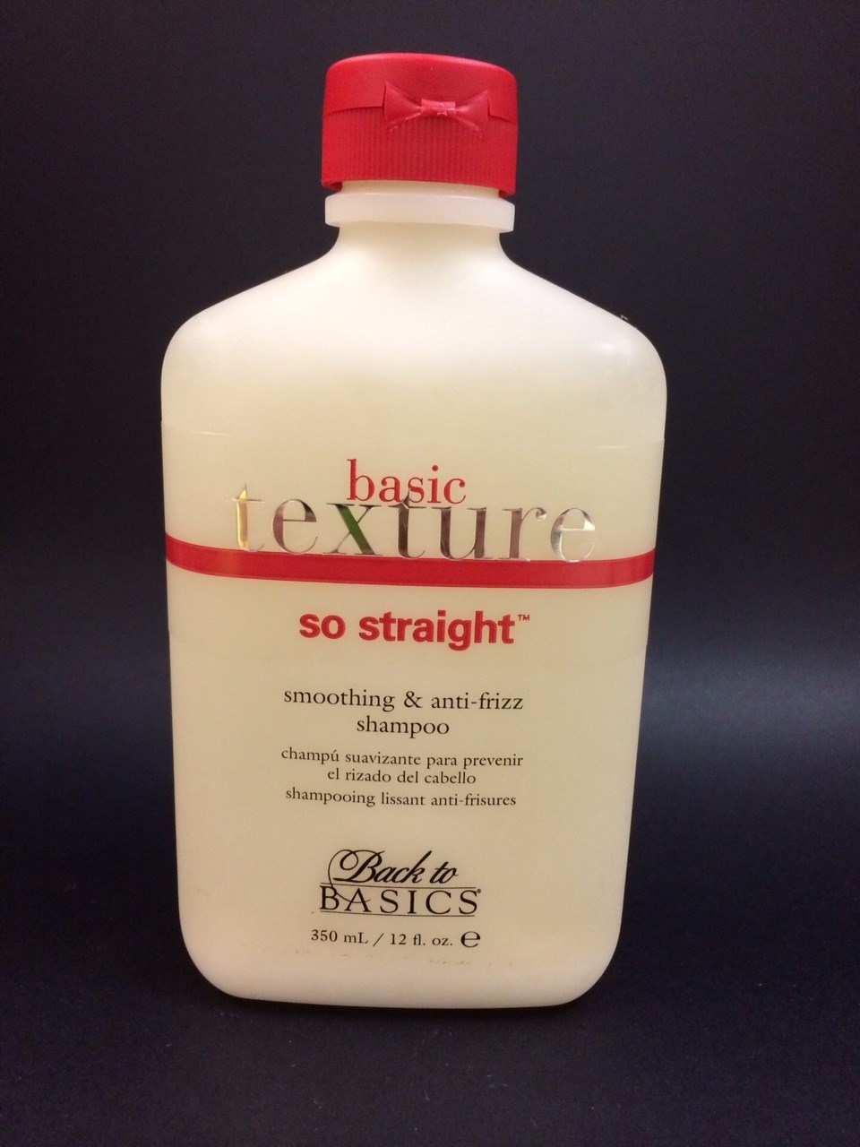 Back To Basics Texture So Straight Smoothing and Anti-Frizz Shampoo 12 OZ