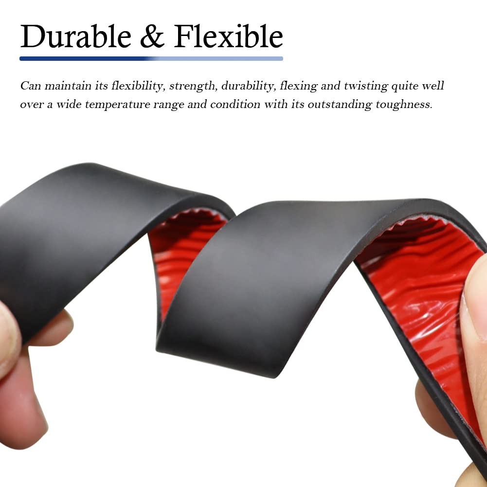 Durable Neoprene Rubber Sheets – Versatile 1” x 1/8” Strips for DIY Projects