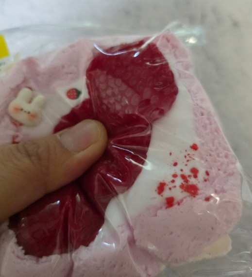 Strawberry Cake Squishy Slow Rising Squeeze Toy Kawaii Dessert Stress Relief