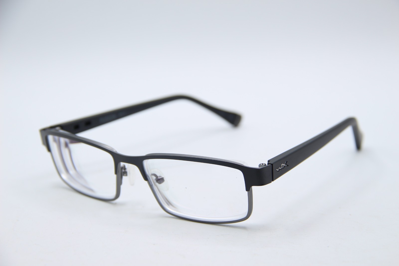 WILEY X FUSION Z94.3 WX Z87-2 BLACK AUTHENTIC EYEGLASSES 53-16