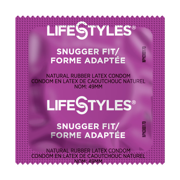 Lifestyles Snugger Fit Small Lubricated Bulk Condoms – Choose Quantity