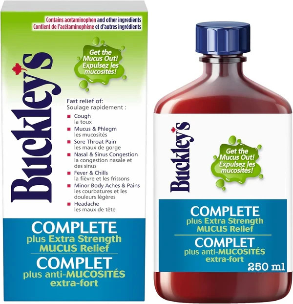 Buckley’s Complete 250ml June 2027