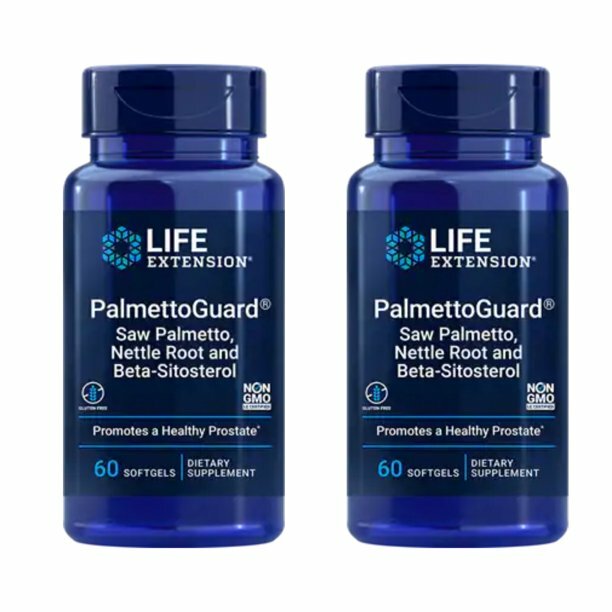 Life Extension PalmettoGuard Saw Palmetto, Nettle Root and Beta-Sitosterol 60 SG