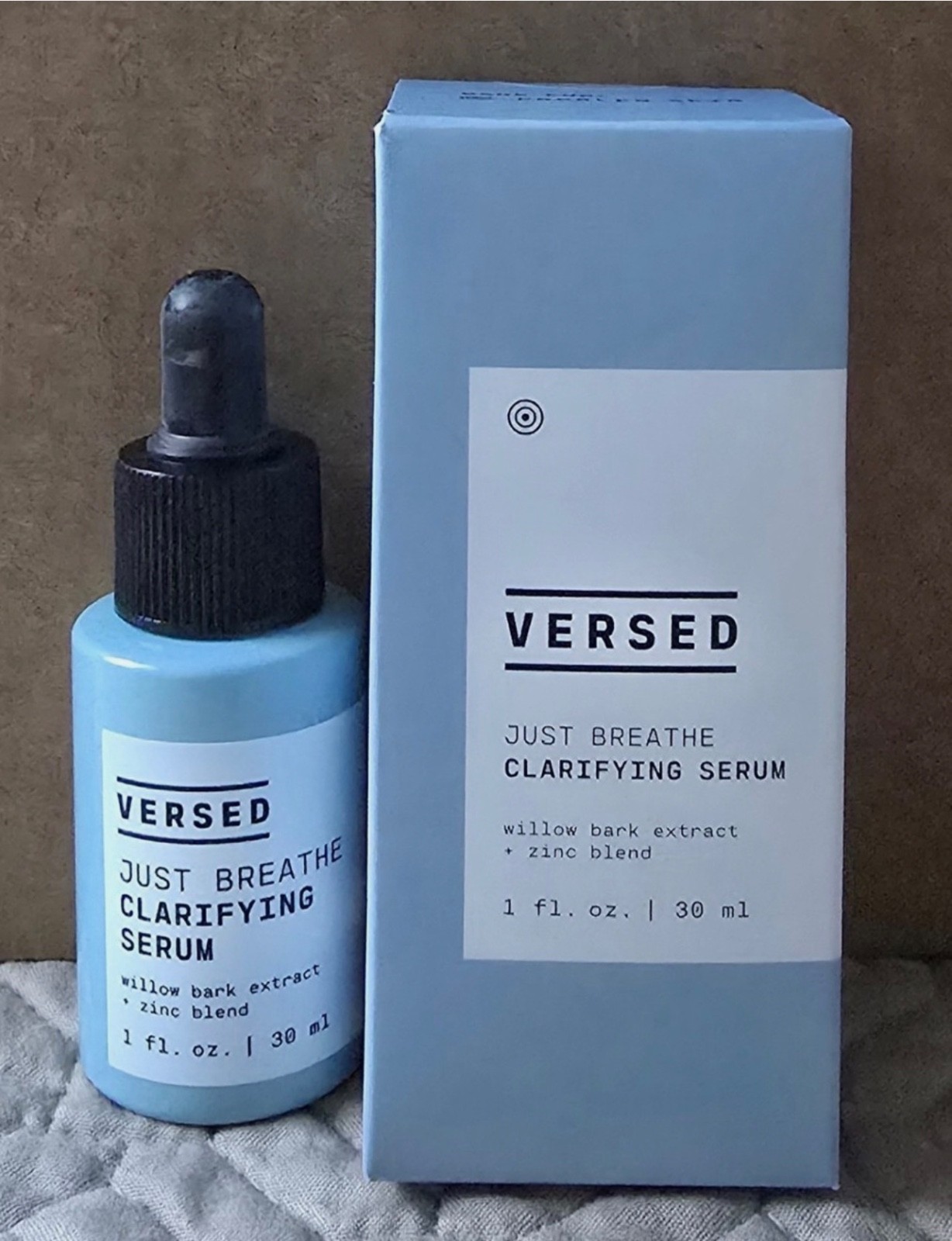 Discontinued Versed Just Breathe Clarifying Serum 1oz NEW – Acne/Oily Skin