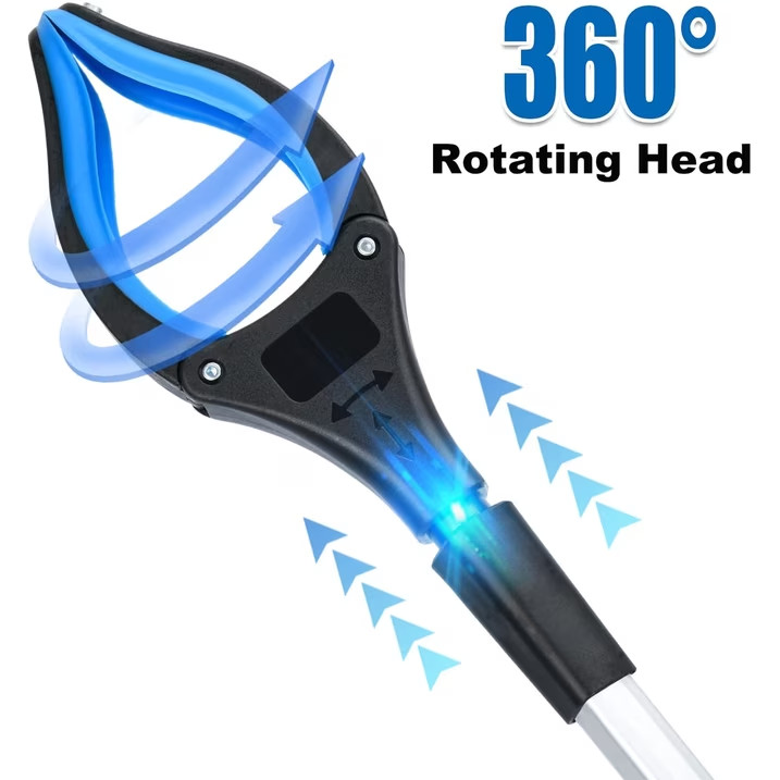 Equate Folding Reaching Tool Grabber Pickup Stick Lightweight Reach Aid