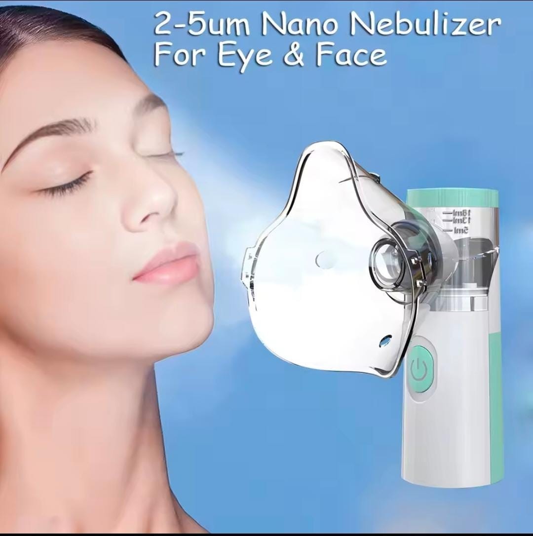 USB Rechargeable Eye Steamer Heated Masager Warm Compres Nano Mist Eye Care Mask