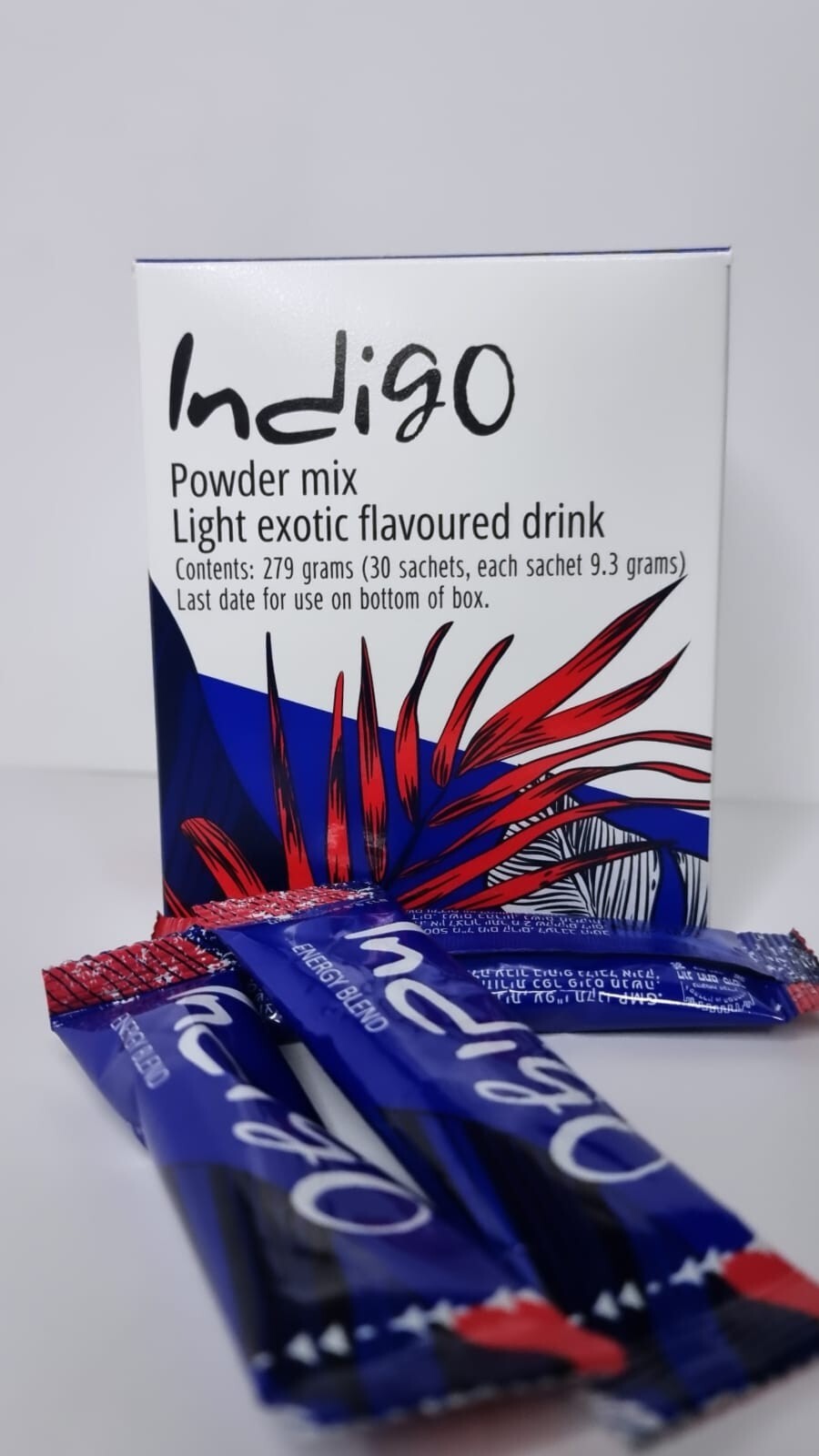Indigo Health Energy Natural blend drink- STRENGTHEN THE IMMUNE SYSTEM! 30 Pills